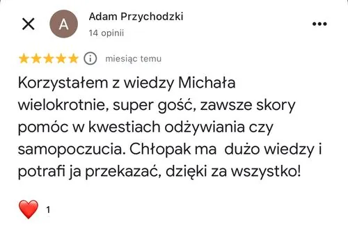 Opinia 4 z Google Maps screenshot
